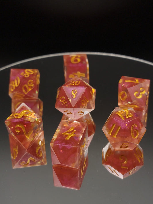 Red and Fire Flake Set