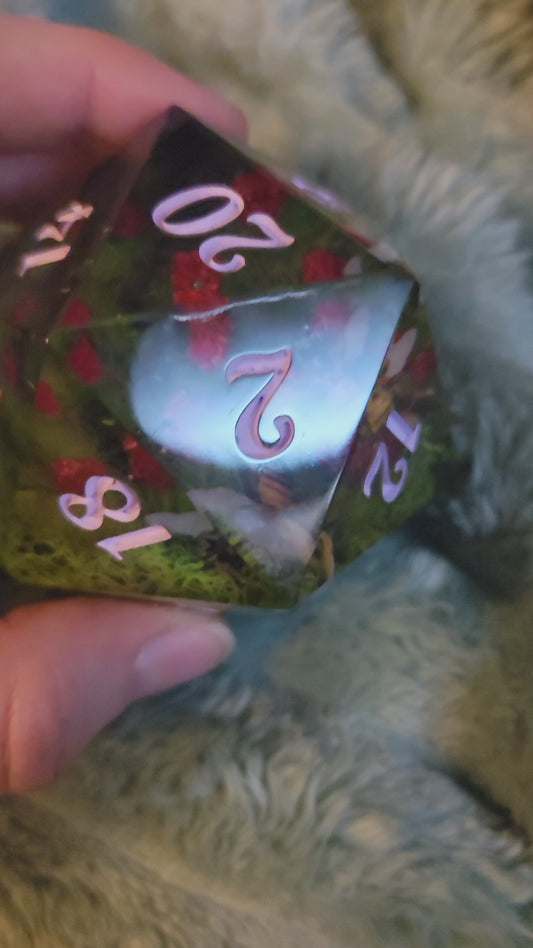 B-grade 60mm flower forest w/bees