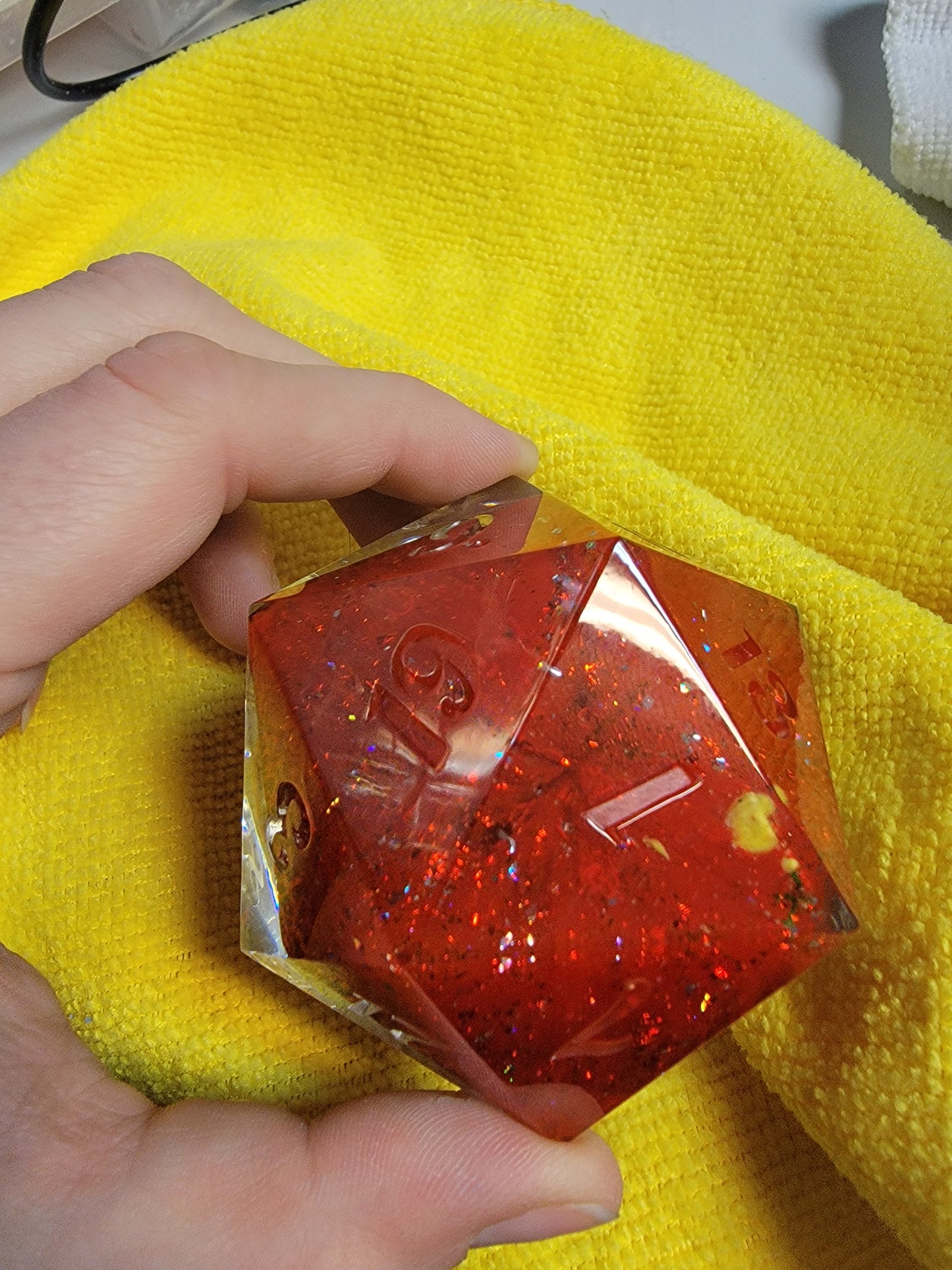 B-Grade Gold Elvish Ring- In Lava