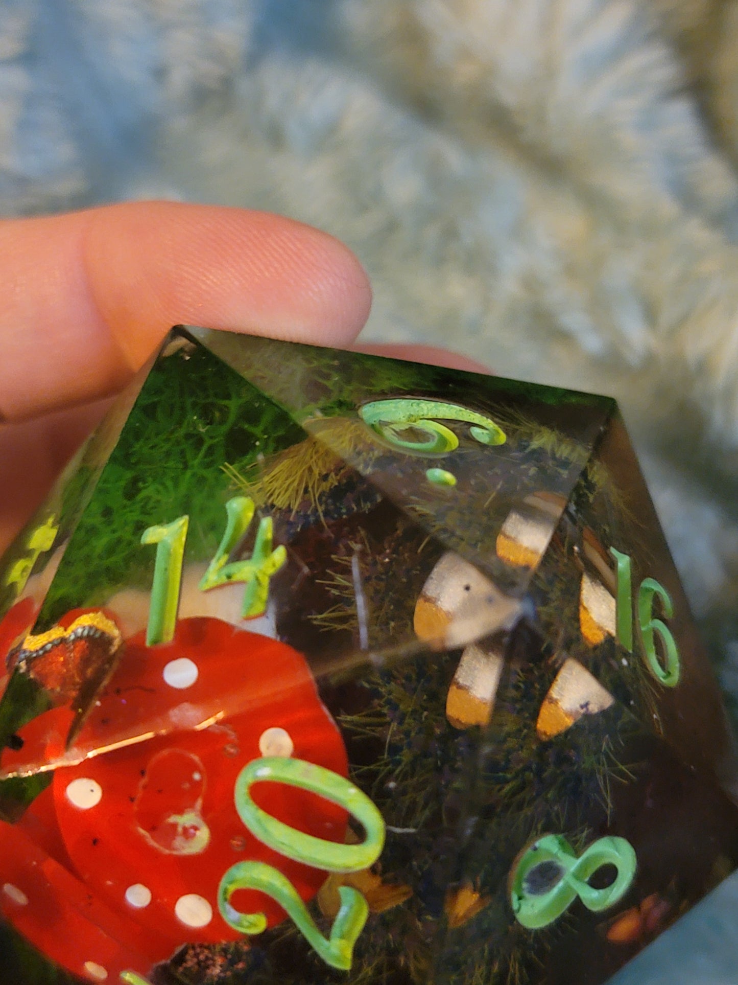 B-Grade 60mm Mushroom Forest D20